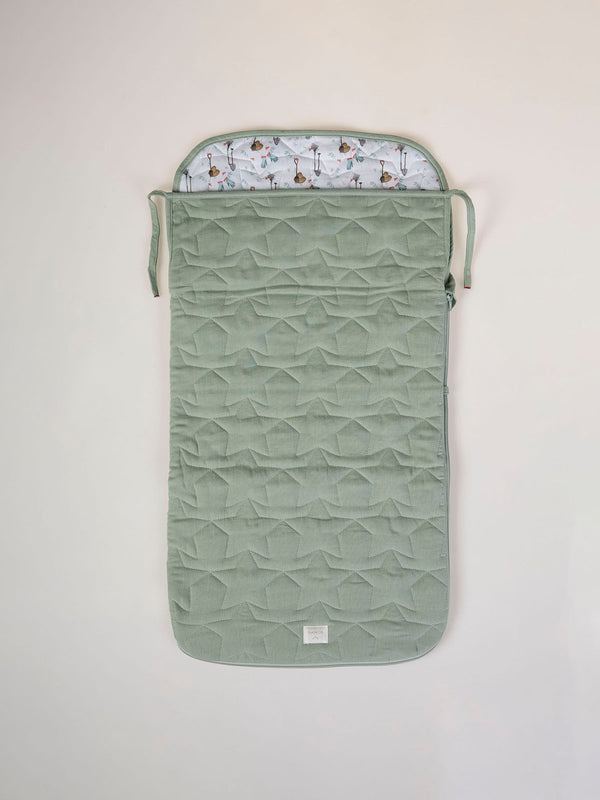 LIGHT GREEN PRINTED BABY SLEEPING BAG