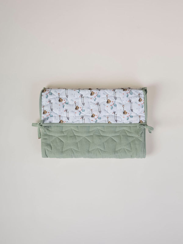 LIGHT GREEN PRINTED BABY SLEEPING BAG