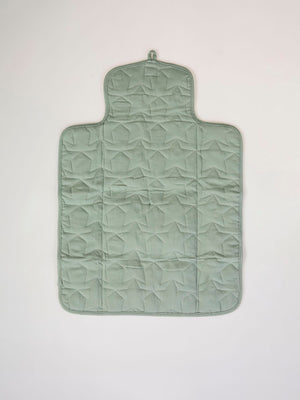 LIGHT GREEN GARDEN PRINT CHANGING MAT