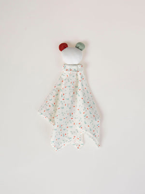 DUODUO LIGHT GREEN BRANCH PRINTED TEDDY BEAR