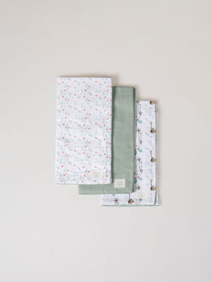 LIGHT GREEN GARDEN PRINTED MUSLIN PACK