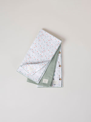 LIGHT GREEN GARDEN PRINTED MUSLIN PACK
