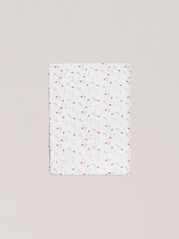 LIGHT GREEN TWIG PRINT BLANKET
