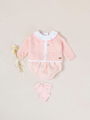 BASIC ROMPER LIGHT PINK