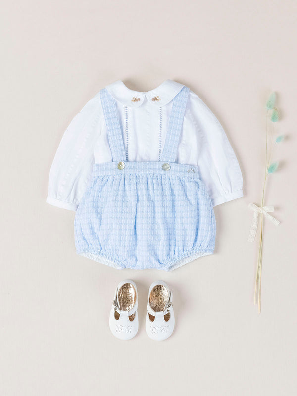 RANITA ESTRUCTURA HILOS AZUL