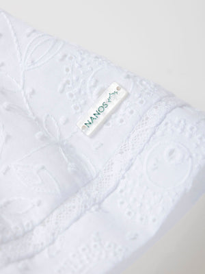 MINI WITH PLUMETI PANTIES PURE WHITE EMBROIDERY