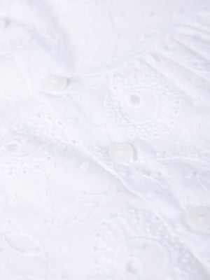 MINI WITH PLUMETI PANTIES PURE WHITE EMBROIDERY