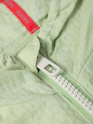 LIGHT GREEN WIND BREAKER JACKET