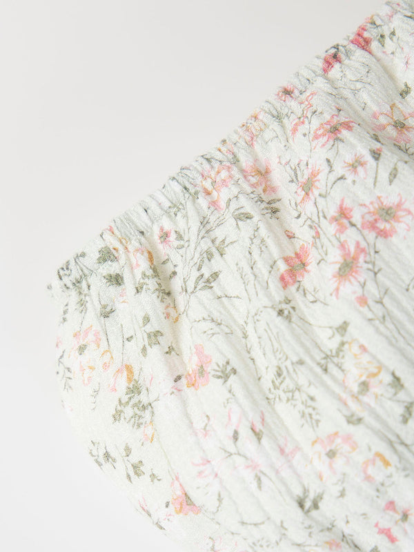 LIGHT GREEN FANTASY BAMBOO PRINT FROG