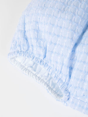 RANITA ESTRUCTURA HILOS AZUL