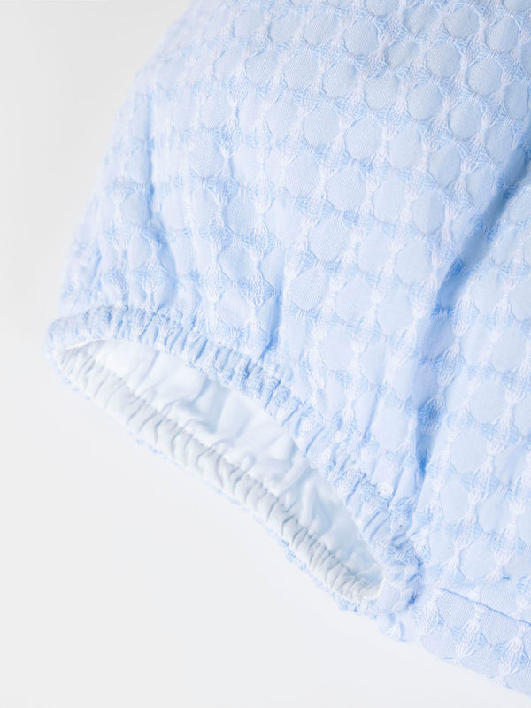 RANITA ESTRUCTURA HILOS AZUL