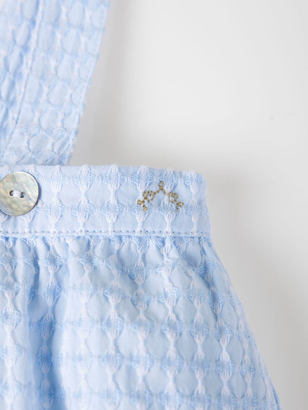 RANITA ESTRUCTURA HILOS AZUL