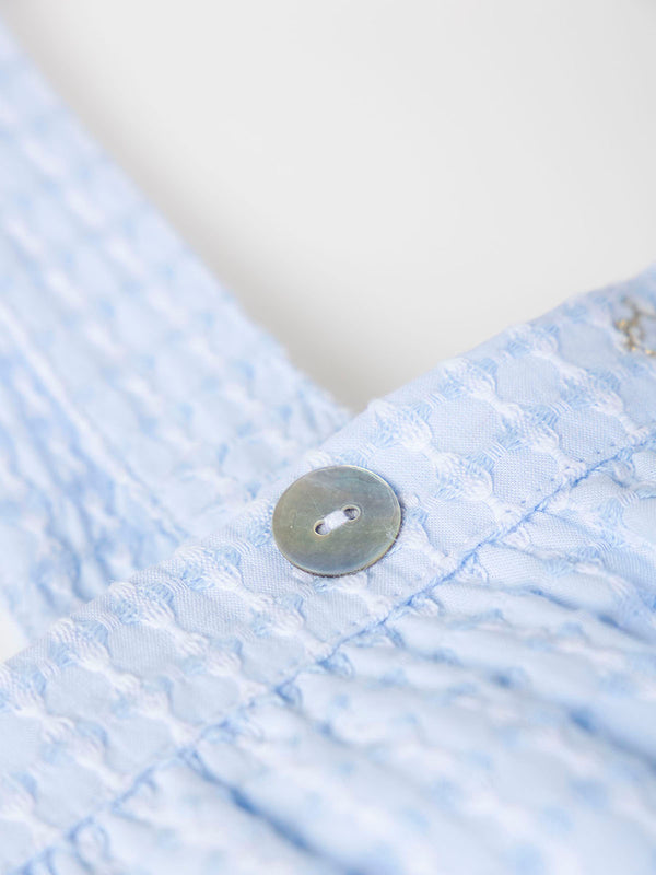 RANITA ESTRUCTURA HILOS AZUL