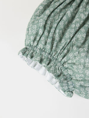 FROG WITH BOW PRINTED FLOWERS CREAM