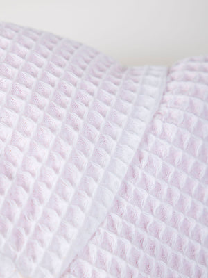 REVERSIBLE SEERSUCKER STRAWBERRY CHECK CAP