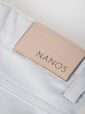 GREY TWILL FIVE POCKET PANTS