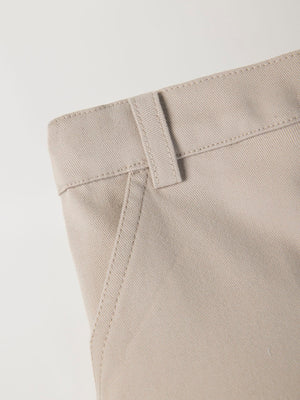 SAND CANVAS CHINO PANTS