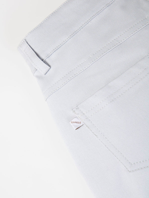 PANTALÓN CINCO BOLSILLOS ETIQUETA SARGA GRIS CLARO