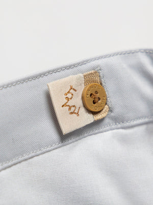 GREY TWILL FIVE POCKET PANTS