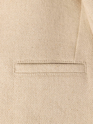 BEIGE TWO BUTTON BLAZER