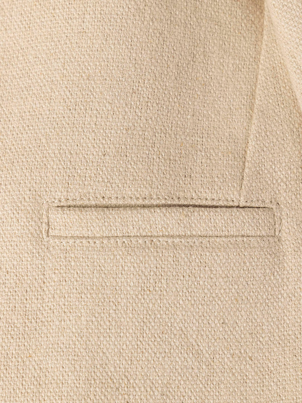 BEIGE TWO BUTTON BLAZER