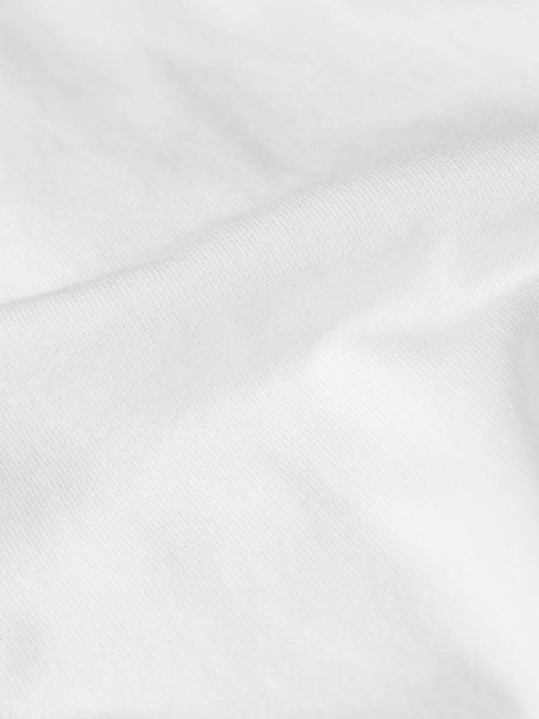 BEIGE LEG EMBROIDERED PLUSH PANTS