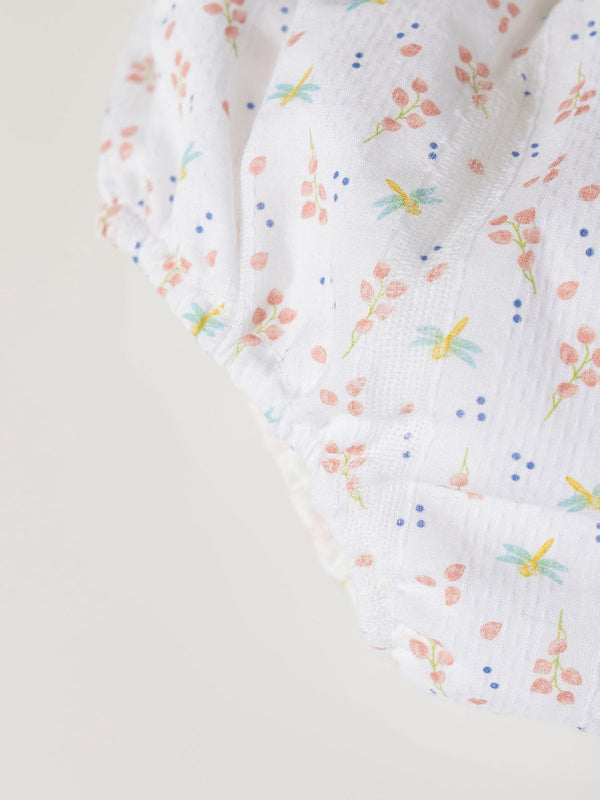 FROG FABRIC FANTASY STRUCTURE PRINT DRAGONFLIES CREAM