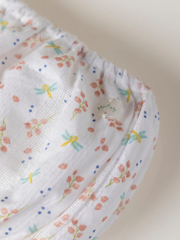 FROG FABRIC FANTASY STRUCTURE PRINT DRAGONFLIES CREAM