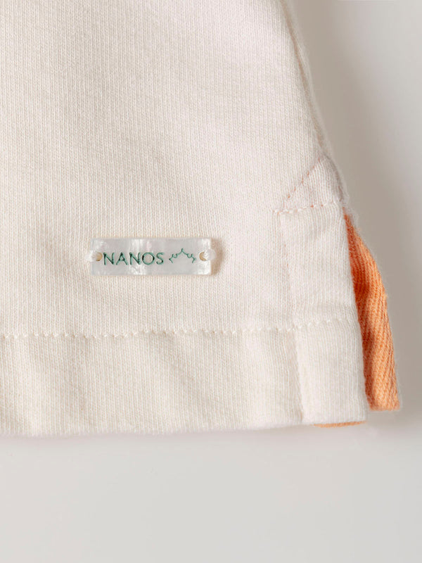 NANOS FLORES CREAM PLUSH SWEATSHIRT