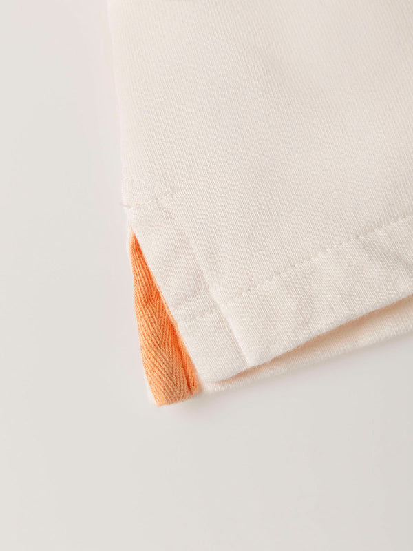 NANOS FLORES CREAM PLUSH SWEATSHIRT