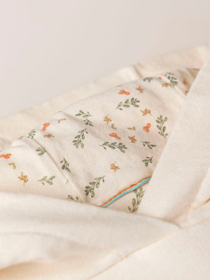 NANOS FLORES CREAM PLUSH SWEATSHIRT