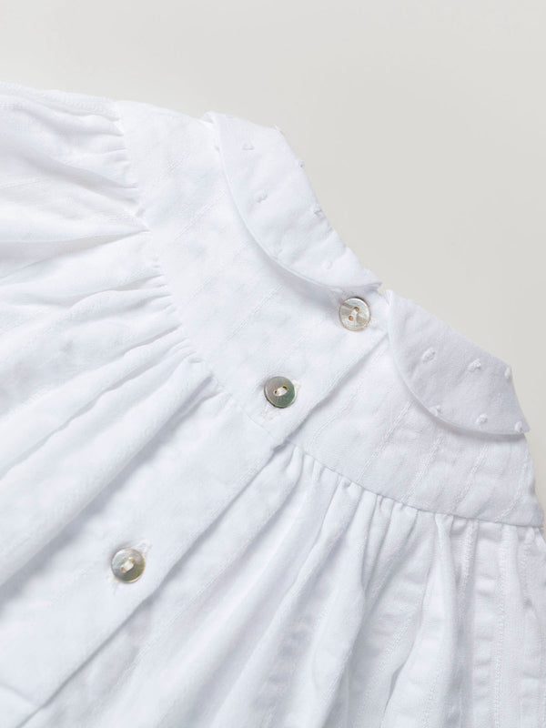 MAMELUCO ESTRUCTURA CUELLO PLUMETI MARFIL