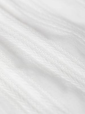 FALSE PLAIN CREAM BLOUSE