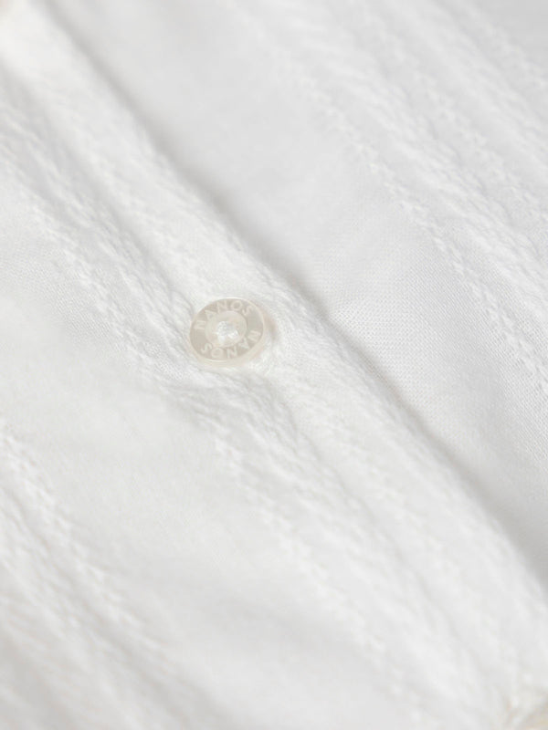 FALSE PLAIN CREAM BLOUSE