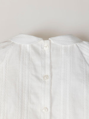 FALSE PLAIN CREAM BLOUSE