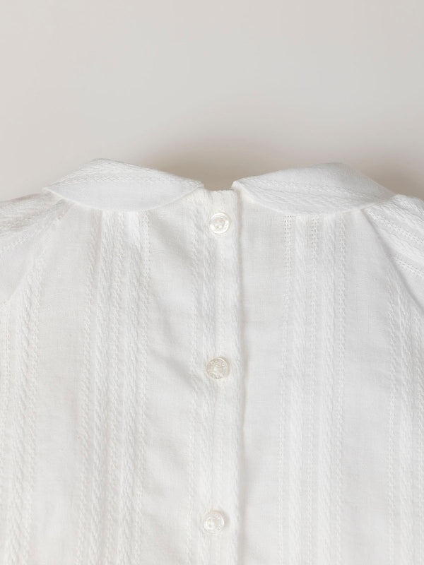 FALSE PLAIN CREAM BLOUSE