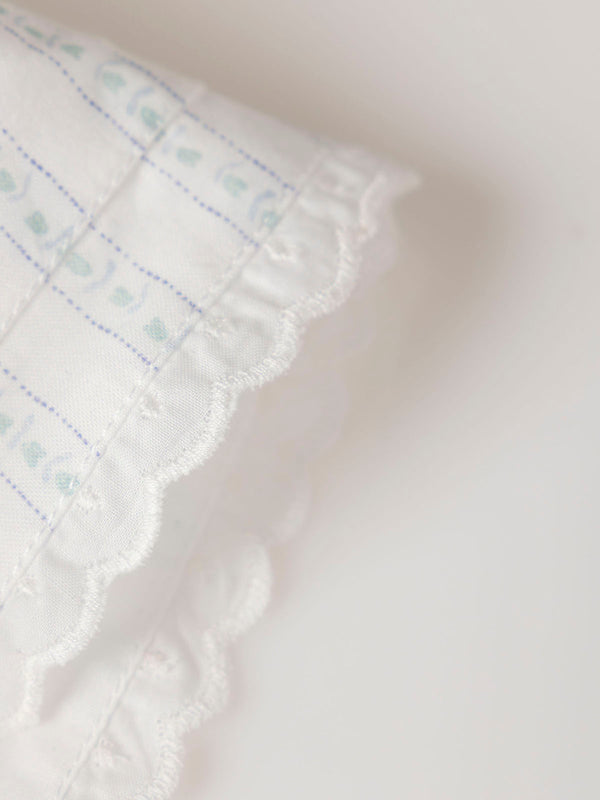 CREAM FLOWER PRINTED HOOD