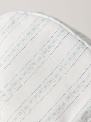 CREAM FLOWER PRINTED HOOD