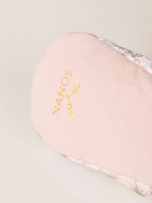 PINK FLOWER PRINT BOOTIES