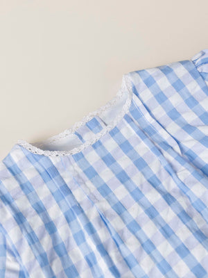 MINI WITH BLUE VICHY PANTIES