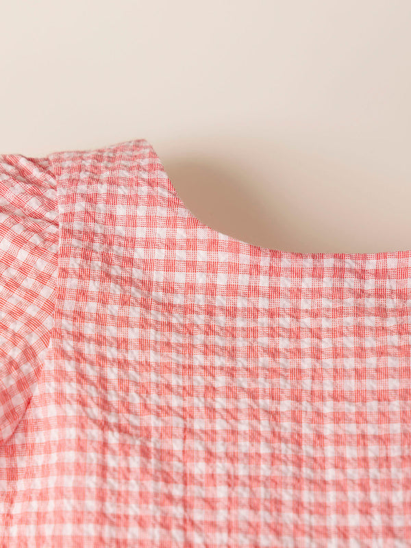 MINI WITH PANTIES STRAWBERRY LACE SLEEVE