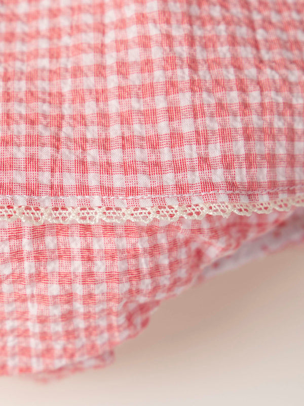 MINI WITH PANTIES STRAWBERRY LACE SLEEVE