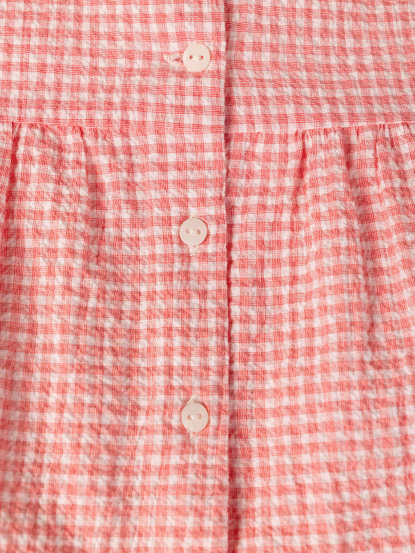 MINI WITH PANTIES STRAWBERRY LACE SLEEVE