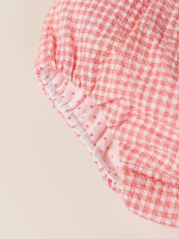 MINI WITH PANTIES STRAWBERRY LACE SLEEVE