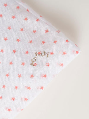 STRAWBERRY STARS CHIFFON BLOUSE STRAWBERRY