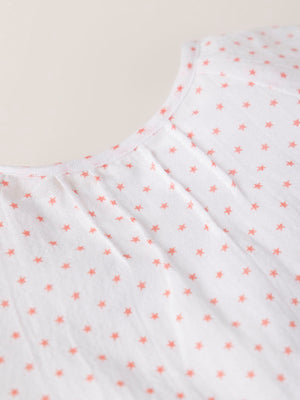 STRAWBERRY STARS CHIFFON BLOUSE STRAWBERRY