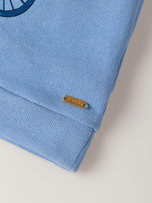 VICHY TRICYCLE BLUE HOODIE