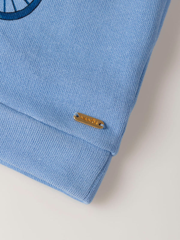 VICHY TRICYCLE BLUE HOODIE