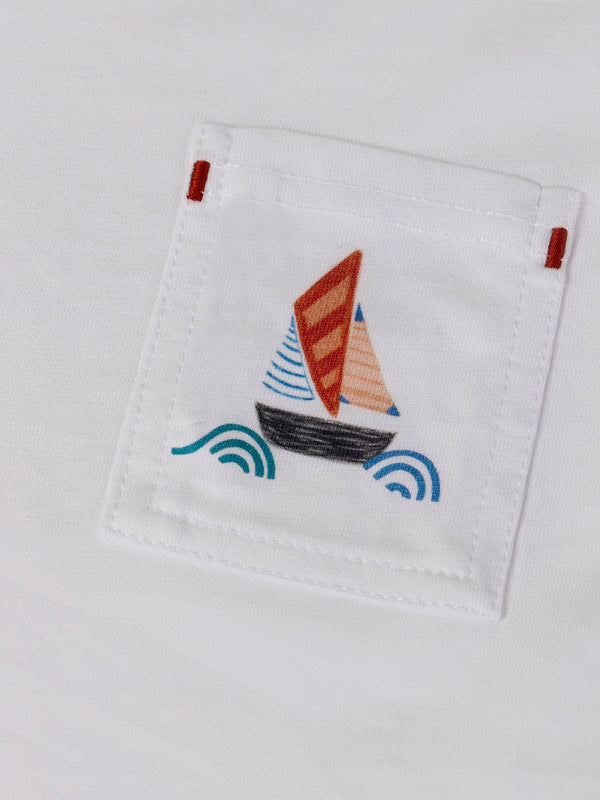 OFF WHITE BOAT T-SHIRT