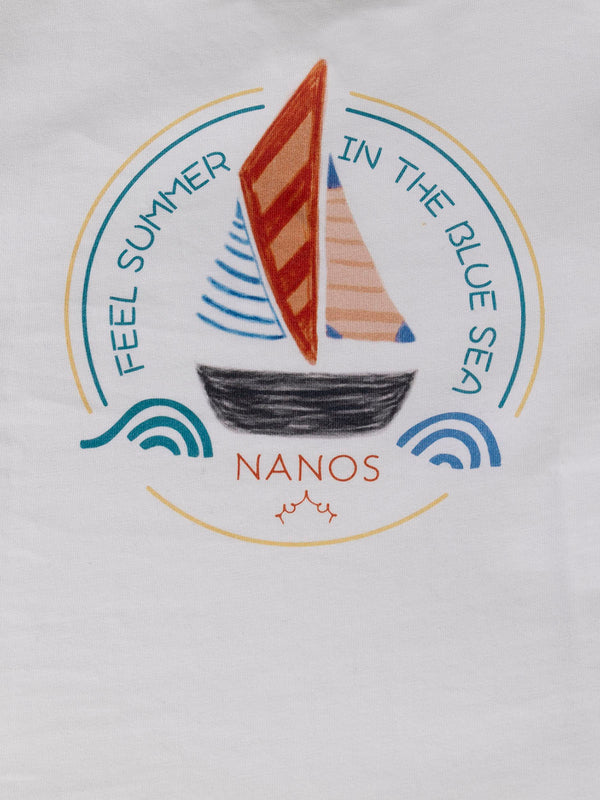 OFF WHITE BOAT T-SHIRT